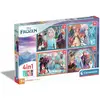 Image de Clementoni Puzzle Frozen 4in1 (12 pièces)