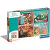 Image de Clementoni Supercolor 4 in 1 - Disney Classics (4 puzzles (12-24 pièces)) (12 pièces)