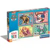 Image de Clementoni 4 puzzles en 1 - Paw Patrol (12 pièces)