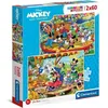 Image de Clementoni - Puzzle Enfant - Mickey Mouse - 2X60 Pieces - Coloré Et Captivant - Fabriqué En Italie
