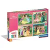 Image de Puzzle 4 en 1 - Disney Princess