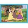 Image de Clementoni Puzzle 4w1 Super Color Disney Princess (4 pièces)