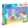 Image de Clementoni puzzle Hôpital des cochons Peppa 104 pièces 62 x 42 cm