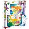 Image de PUZZLES 2x20 pieces - Dinosaures