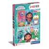 Image de Puzzle 2 x 60 pièces Clementoni Gabby's Dollhouse