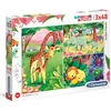 Image de Clementoni Brillant Jungledieren (48 pièces)