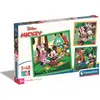 Image de Clementoni Puzzle Super Color Square Mickey et ses amis (48 pièces)