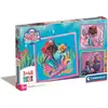 Image de Clementoni Pzl 3X48 Square Disney Ariel (48 pièces)