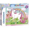 Image de Clementoni puzzle supercolor licorne 104 pièces