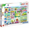 Image de Clementoni puzzle Supercolor dans la ville 104 pièces (27114)