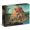 Image de Clementoni Puzzle 1500 Museum Bruegel, La Tour de Babel (1500 pièces)