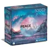 Image de Puzzle Clementoni Peace Light Blue 500 pièces