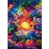 Image de Puzzle 500 pièces + poster : Colorboom - Jungle Psychédélique Clementoni