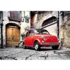 Image de Puzzle 500 pièces + poster : Fiat 500 Clementoni