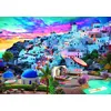 Image de Puzzle 500 pièces + poster : Vue de Grèce Clementoni
