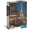 Image de Clementoni Night At The Eiffel Café- - 500 pièces (500 pièces)