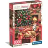 Image de Clementoni Puzzle 1000, collection de Noël : « Christmas By The Fire » (8005125371273) (1000 pièces)