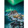 Image de Puzzle 1000 pièces + poster : Îles Lofoten Clementoni