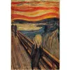 Image de Puzzle 1000 pièces + poster : Le Cri , Munch Clementoni