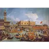 Image de Puzzle 1000 pièces + poster : Le Retour de Bucentor, Canaletto Clementoni