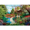 Image de Puzzle 1000 pièces + poster : Jardins du Fuji Clementoni