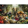 Image de Puzzle Compact 1000 pièces : Jungle Mystique