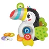 Image de Baby - Milan, le toucan gourmand - Jeu éducatif avec fonctions éléctroniques - Bec lumineux - Ailes en tissu