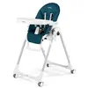 Image de Chaise Haute Prima Pappa FollowMe Petrolio - PEGPEREGO - Bleu