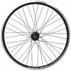 Image de Mvtek Roue Avant De Route 28´´ X 1.1/8 Tubeless Pipe 13mm Hub On Spheres 9 x 100 mm