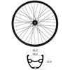 Image de Mvtek Roue Arrière De Vtt E-bike 27.5´´ 6b Disc Tubeless 9 x 135 mm