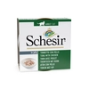 Image de 6x85g Thon avec poulet Schesir Complete Nutrition Nourriture humide en gelée pour chat