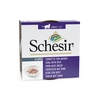 Image de 6x85g Thon avec boeuf Schesir Complete Nutrition Nourriture humide en gelée pour chat