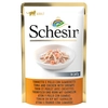 Image de 6x85g thon et poulet avec des crevettes Schesir Complete Nutrition en gelée Pâtée pour chat