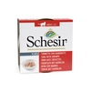 Image de 6x85g Thon avec crevettes Schesir Complete Nutrition Nourriture humide en gelée pour chat