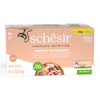 Image de 6x50g Thon avec saumon Schesir Complete Nutrition en gelée Pâtée pour chat