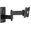 Image de Meliconi CME EDR100 - Kit de montage (support mural, double bras) - Incliner et tourner - pour écran plat - noir - Taille d'écran : 14"-25" - montable sur mur