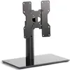 Image de Meliconi Stand 200 - support pour meuble TV pivotant (14-40 pouces). (20 kg, 14" - 40"), Pied TV, Noir
