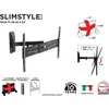 Image de MELICONI 480973 Support mural TV inclinable et orientable SP 600 SR PLUS pour TV de 50 a 82 127-208 cm