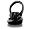 Image de Meliconi - Casque TV analogique et numérique HP DIGITAL PLUS - sans fil avec station d’accueil - Noir - Autonomie 8h - Portée 100m