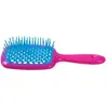 Image de Konjac Sponge, Brosse + peigne, Janeke Superbrush Brosse à cheveux pour combiner les cheveux Fuchsia