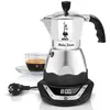 Image de Bialetti Cafetière Italienne électrique Timer 6092 365w 3 Tasses