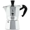 Image de Cafetiere italienne - BIALETTI - Moka Express - Tous feux sauf induction - 2 tasses - 90 ml - Inox