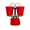 Image de Cafetière italienne Bialetti Set Mini Express 6190 Rouge