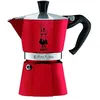 Image de Bialetti 0004942 Moka Colors 3 Tasses Aluminium Rouge 14 x 10 x 17 cm