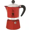 Image de Bialetti Rainbow 3 tasses, Cafetière moka, Rouge