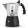 Image de Bialetti Cafetière espresso New Brikka, Cafetière moka, Argent, Noir