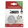 Image de Joint et plaque filtrante pour les cafetières moka 3 tasses Bialetti compatibles avec les plaques à induction