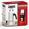 Image de Cafetiere italienne Bialetti VENUS + 1 paquet de café Moka Classico 250 g - capacité 6 tasses - Argent - compatible induction