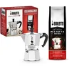 Image de Cafetiere italienne + 1 Café Perfetto Moka Classico - BIALETTI - MOKA - 3 tasses - 0,30 L - Paquet de 250 g - Argent