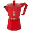 Image de Bialetti Moka Exclusive 6 tasses rouge, Cafetière moka, Rouge